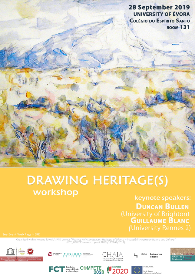  Interdisciplinary Workshop“DRAWING HERITAGE(S)”  